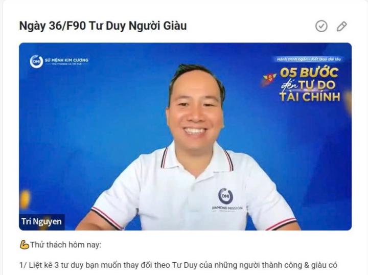 Ngày 36/F90 Tư Duy Người Giàu