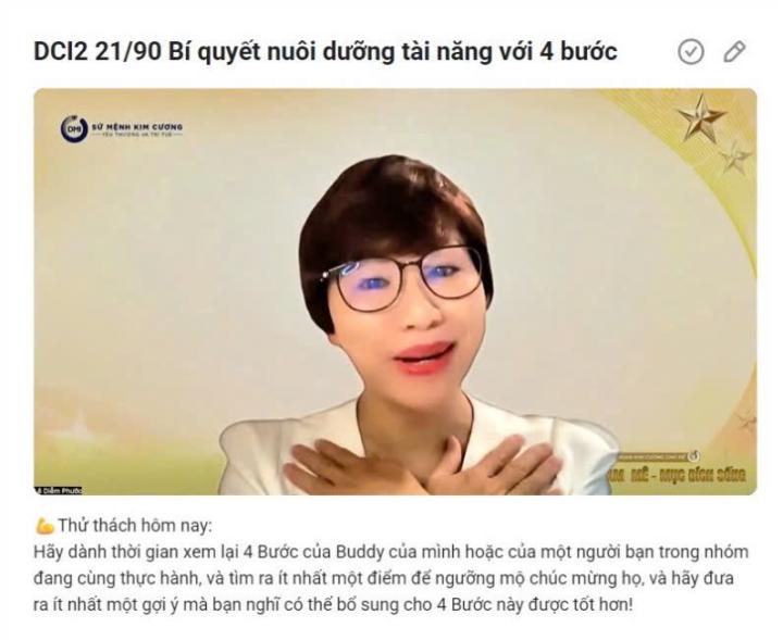 DCI2 21/90 Bí quyết nuôi dưỡng tài năng với 4 bước