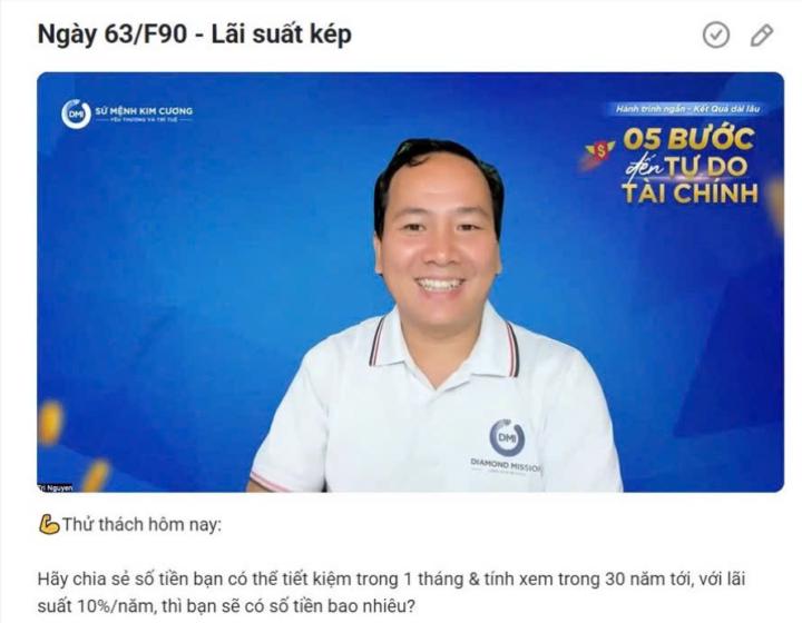 Ngày 63/F90 - Lãi suất kép