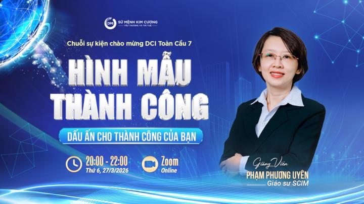 💎 HÌNH MẪU THÀNH CÔNG - Dấu ấn cho chính thành công của bạn