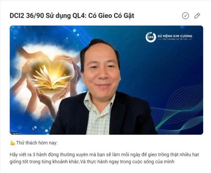 DCI2 36/90 Sử dụng QL4:  Có Gieo Có Gặt