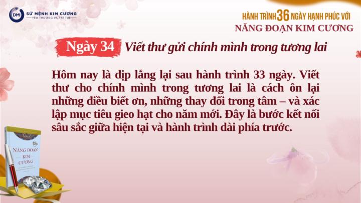 Ngày 34/H36 Viết Cho Tôi Của Ngày Mai