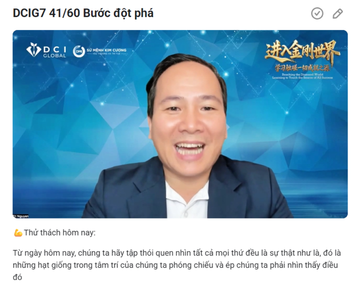 DCIG7 41/60 Bước đột phá