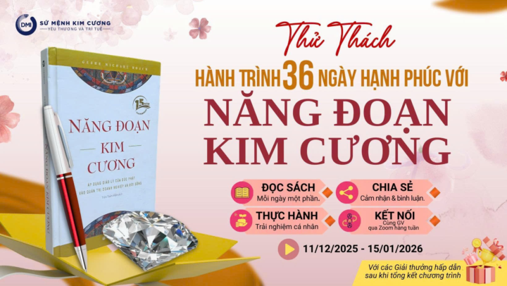 🌟 KHỞI ĐỘNG HÀNH TRÌNH 36 NGÀY HẠNH PHÚC CÙNG “NĂNG ĐOẠN KIM CƯƠNG”