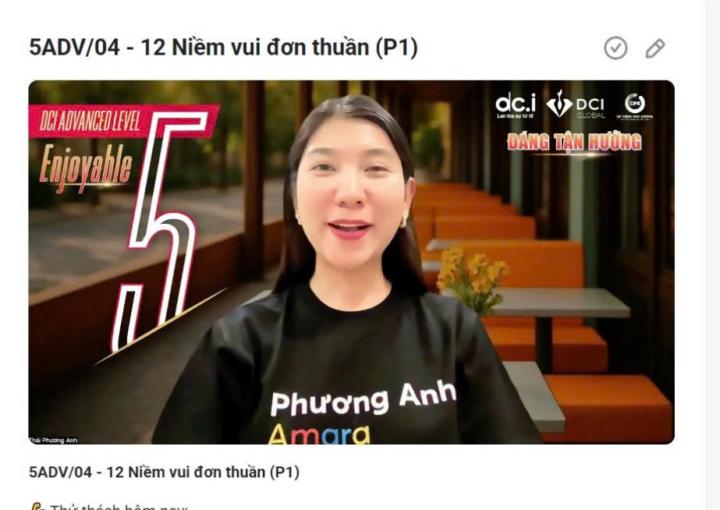 5ADV/04 - 12 Niềm vui đơn thuần (P1)