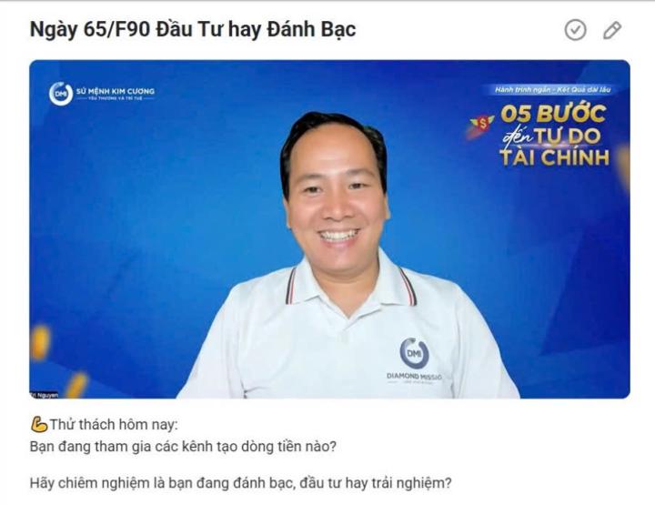 Ngày 65/F90 Đầu Tư hay Đánh Bạc
