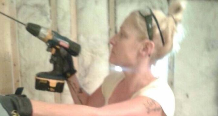 Girl and a Hammer
