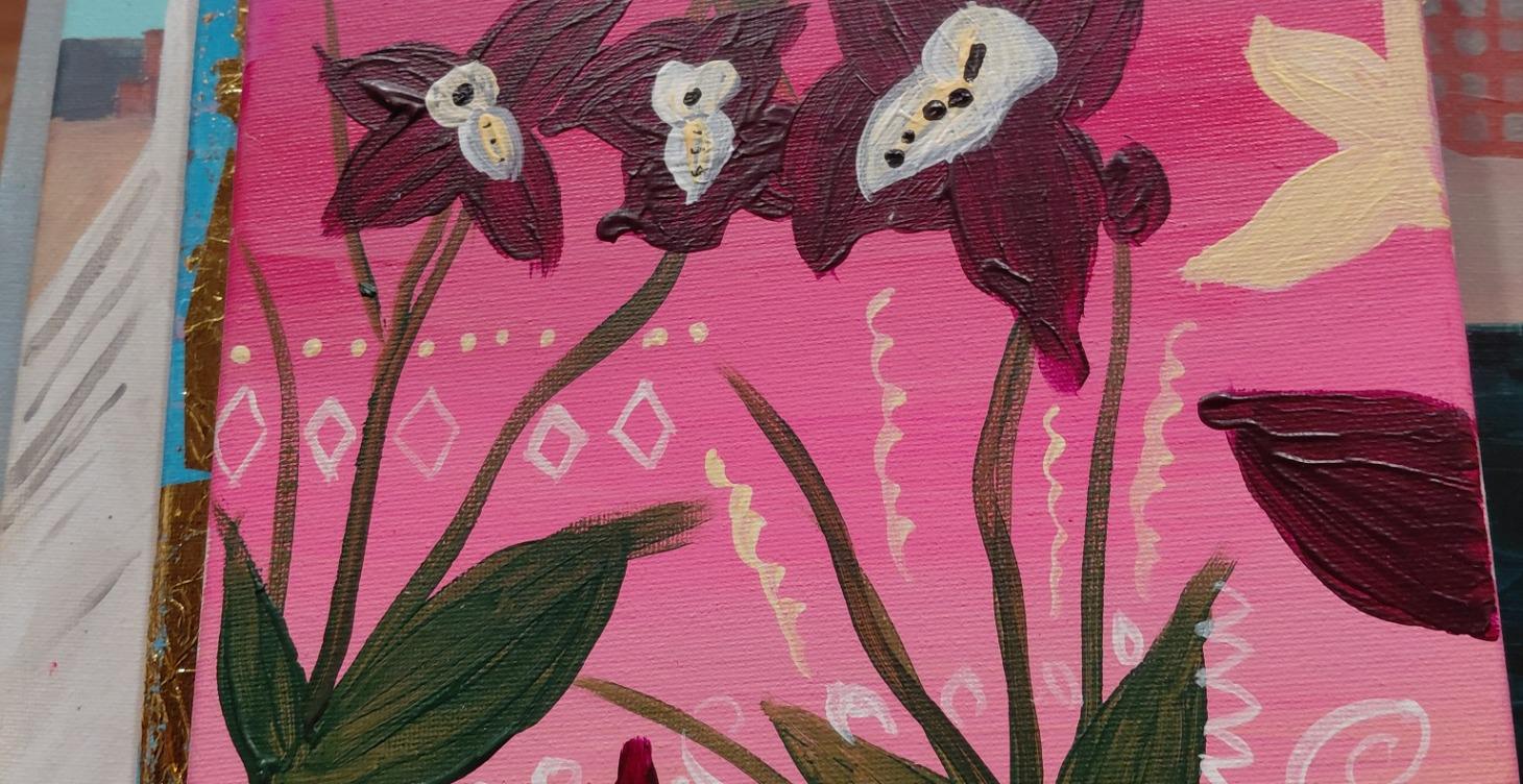 Painting to be happy