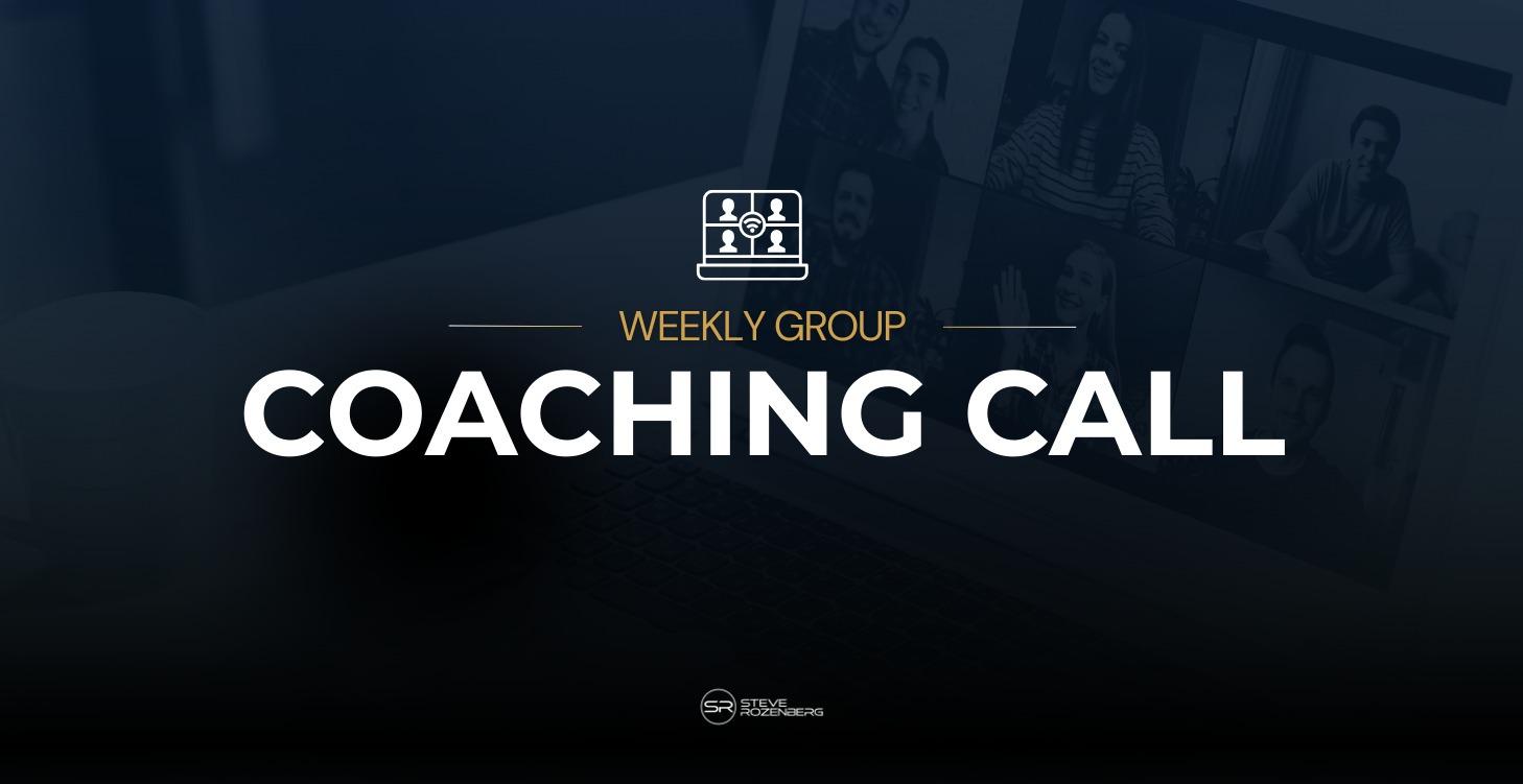 Weekly Group Coaching Call