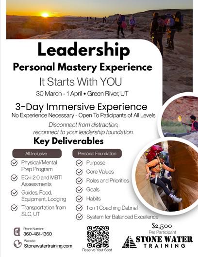 UT Leadership Experience (30 MAR - 01 APR)