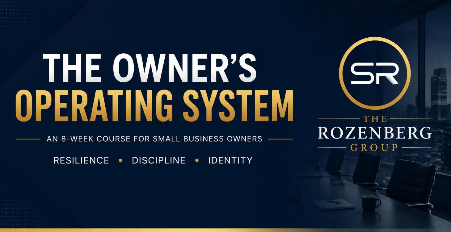 Mindset Monday: The Owner's Operating System