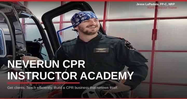 NeveRun CPR Instructor Academy