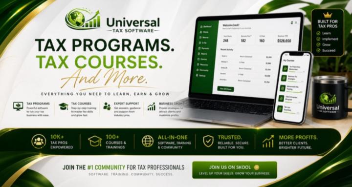 UNIVERSAL TAX SOFTWARE