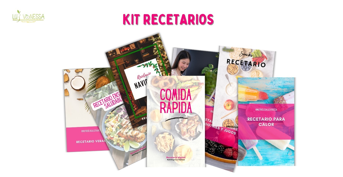 Kit de todos los recetarios