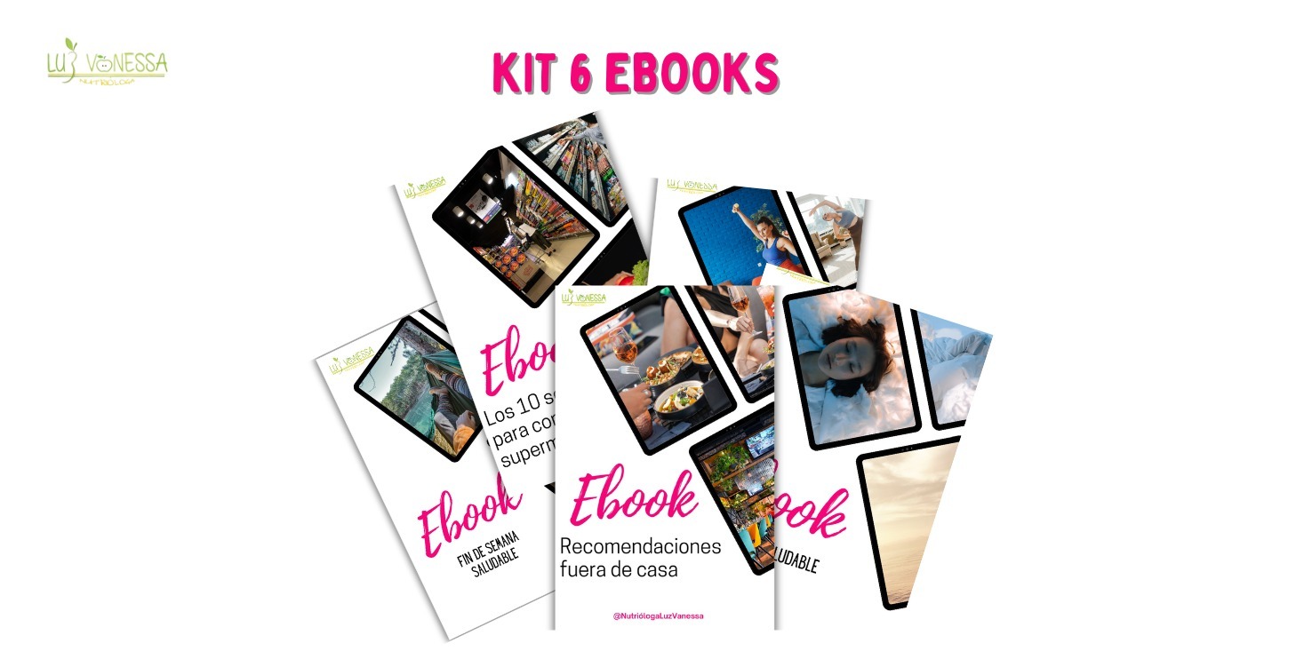 Kit Ebooks 6 piezas