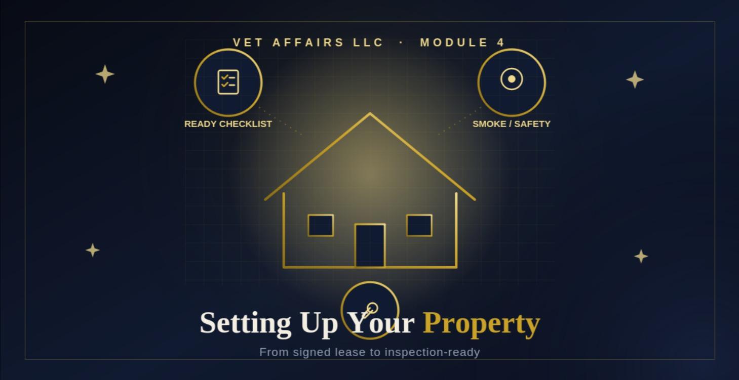 Module 4: Setting Up Your Property