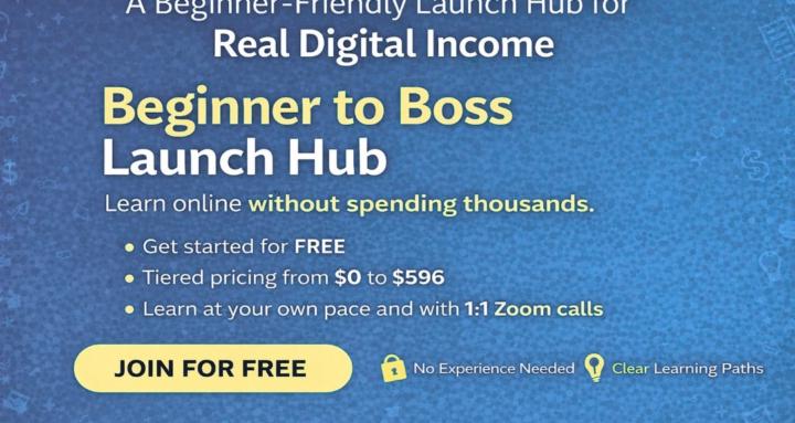 Beginner to Boss Launch Hub
