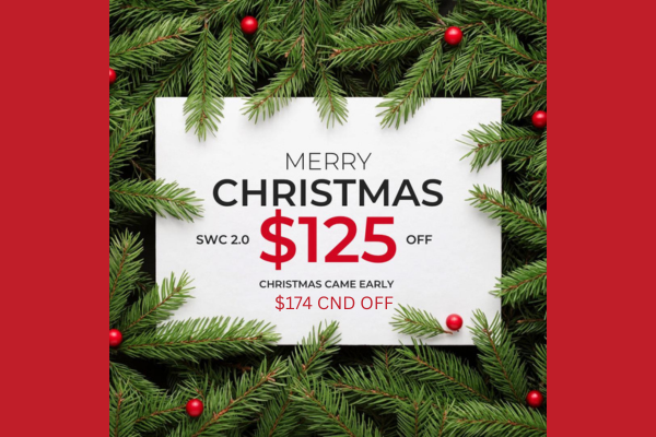 🎄 Christmas Promo Alert – $174CND Off!