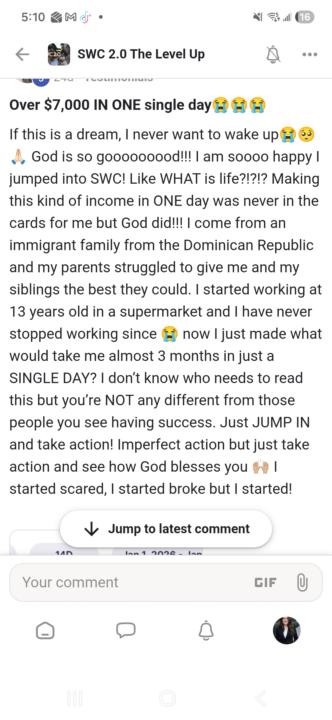 💡 $7,000 in one day. Let’s reframe what that actually means.