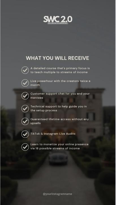 You may be eligible for $100 cashback when you join SWC 💸