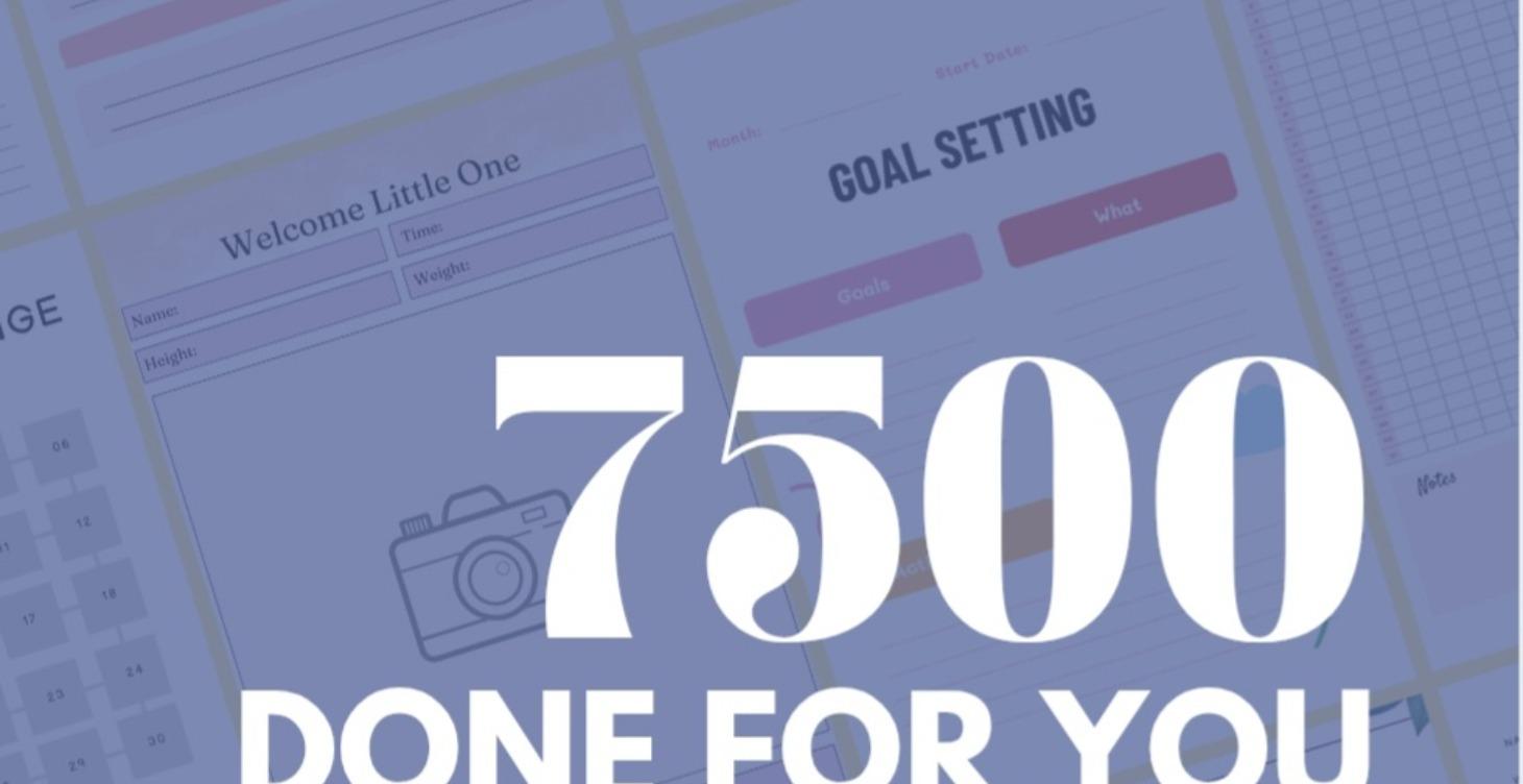 7500 FREE CANVA TEMPLATES