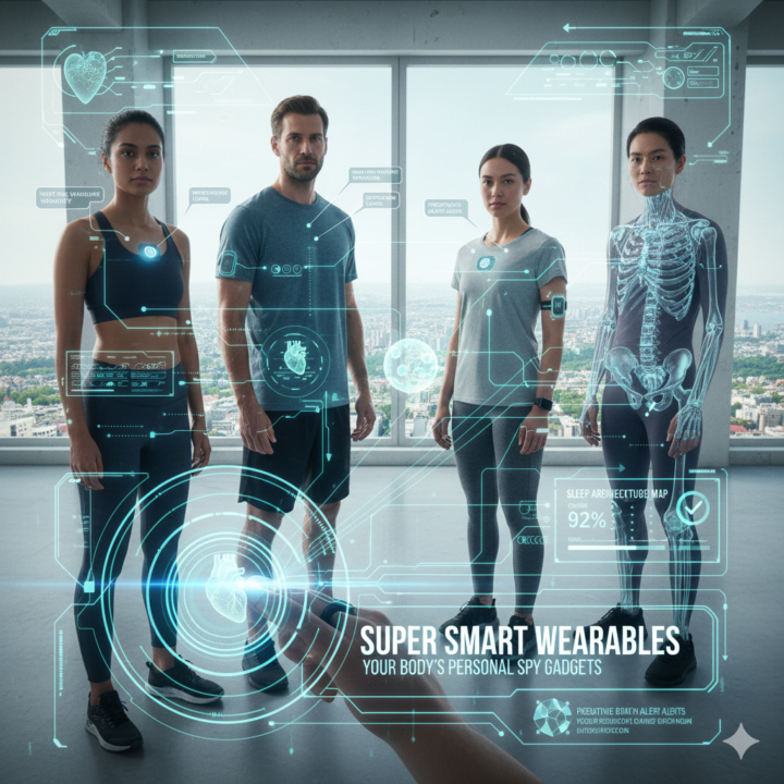 Super Smart Wearables: Your Body's Personal Spy Gadgets // Super Gadgets Intelligents : Les Espions Personnels de Ton Corps !