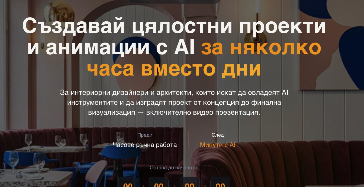 Цялостни проекти и анимации с AI за няколко часа