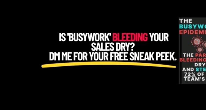 The Anti-Busywork Sales Guild