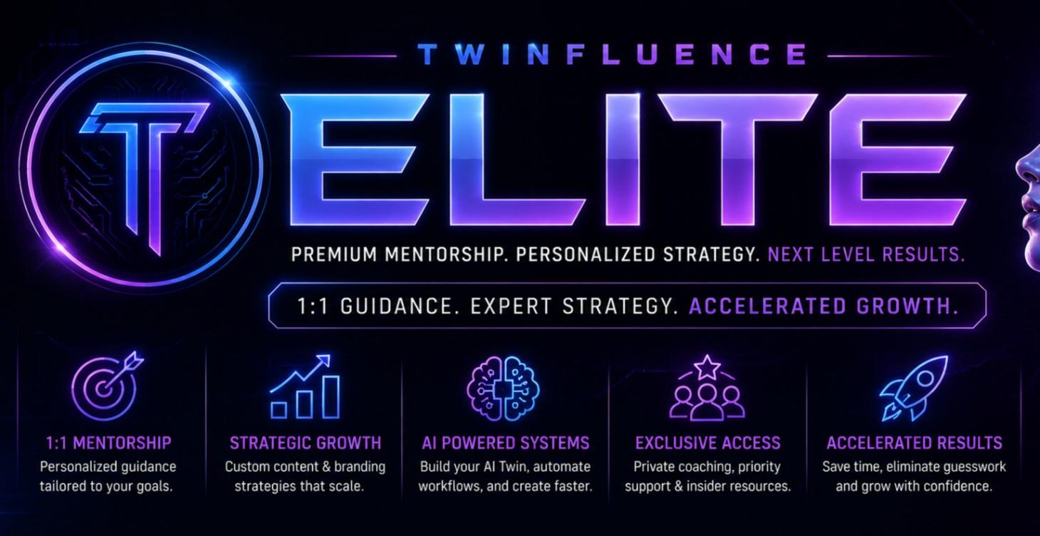 Twinfluence Elite Mentorship