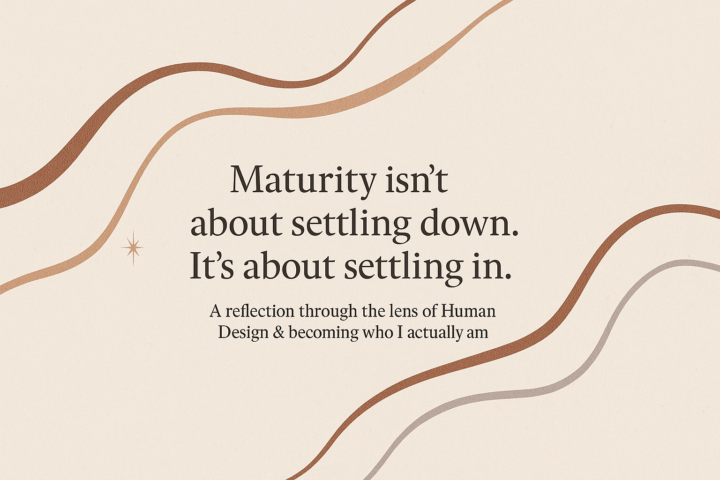 🌺 Turning 30: From Forcing Life to Responding to It