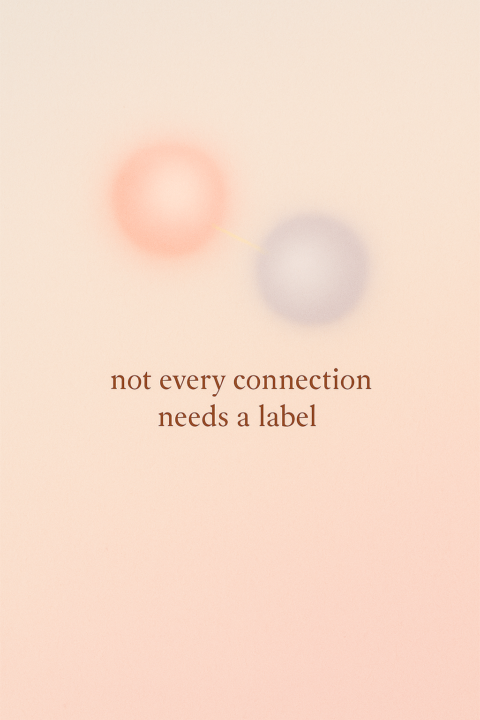🌸 The “No Label” Connection