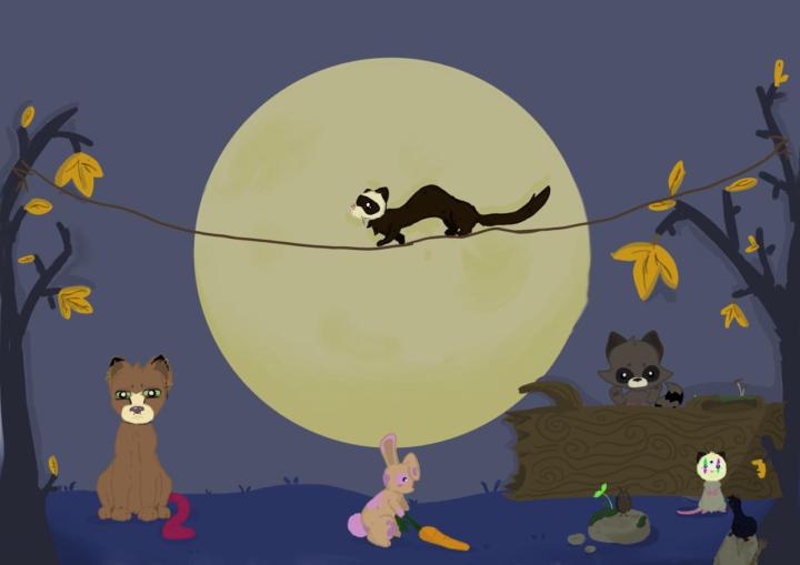 🦝 the Disgruntled Raccoon can WRITE 🦝