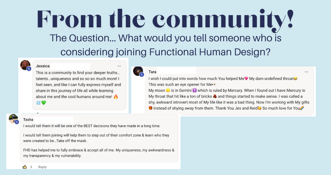 Functional Human Design