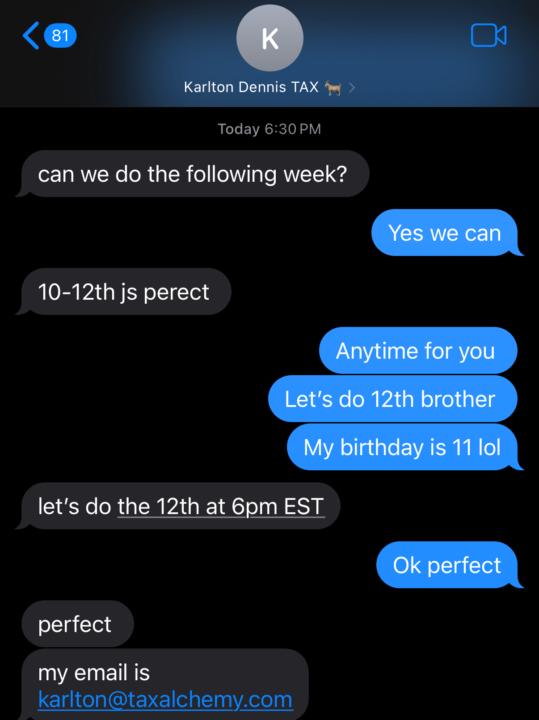 🎉🎊 It’s official! Karlton Dennis Is Coming 9/12 — 6pm EST