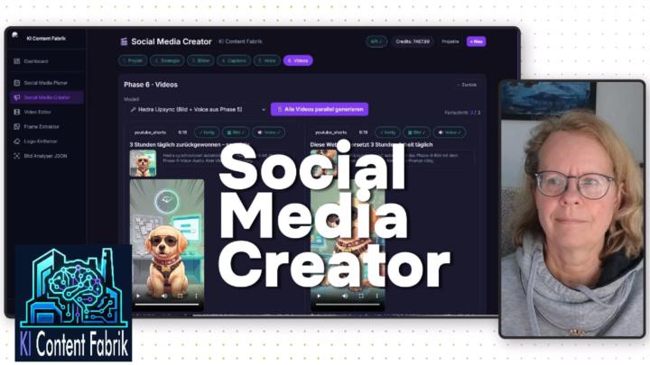 Social Media Creator - Video nun im classroom