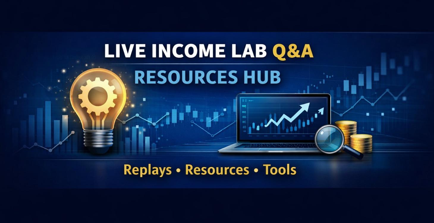 Live Income Lab Q&A - RESOURCES HUB