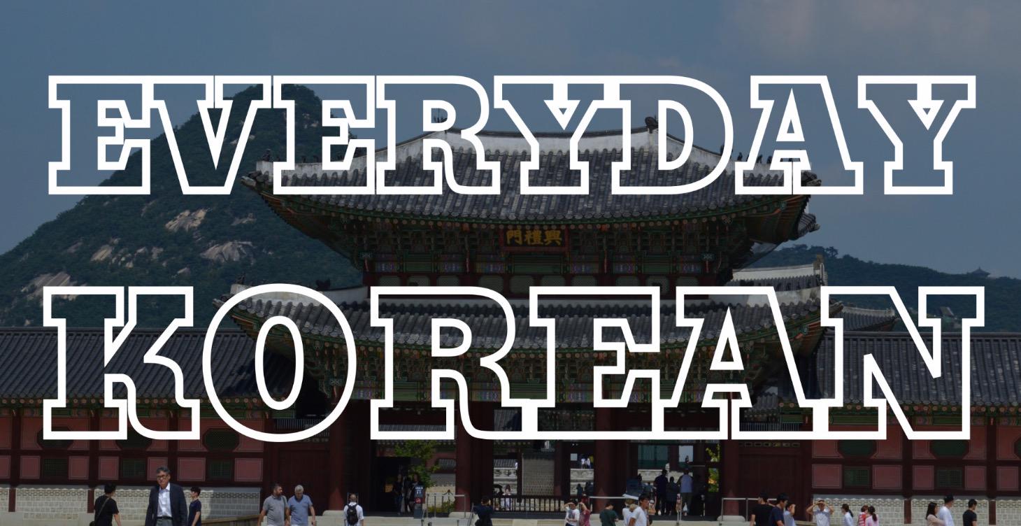 Daily Korean Expression 🇰🇷