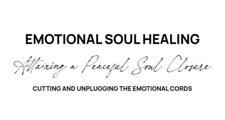 Emotional Soul Healing