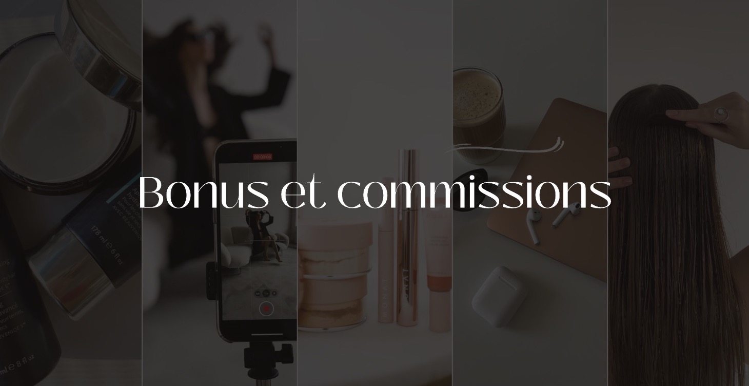 BONUS ET COMMISSION💰