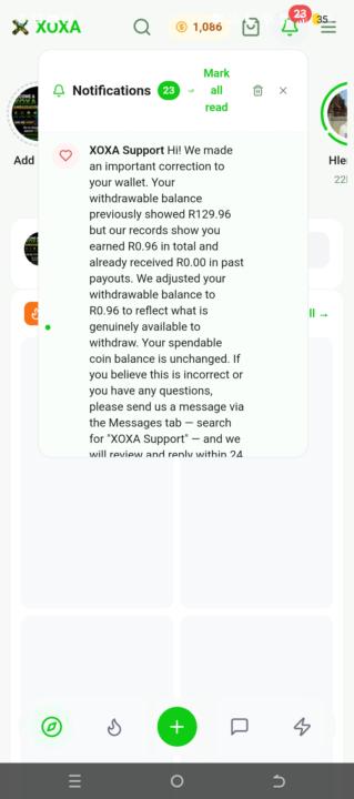 ACCOUNT ERROR
