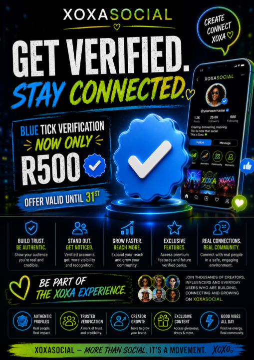 BLUE VERIFICATION BADGE NOW EXTENDED UNTIL MONTH-END, 31 MAY🥳🎉  