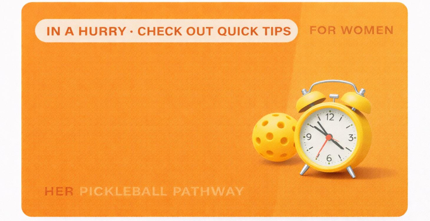 In a hurry - check out quick tips!