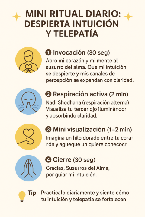 🌟 Despierta tu Intuición y Telepatía ✨