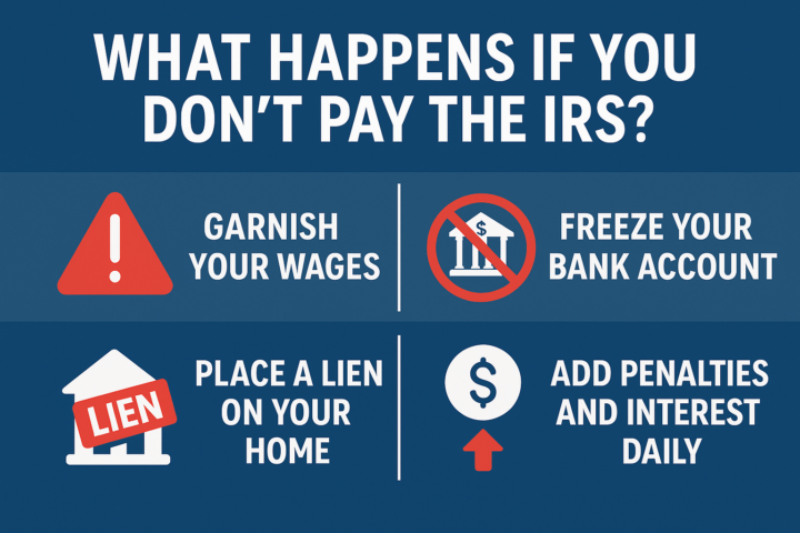 🚨 Ignoring IRS debt won’t make it go away—it only makes things worse!