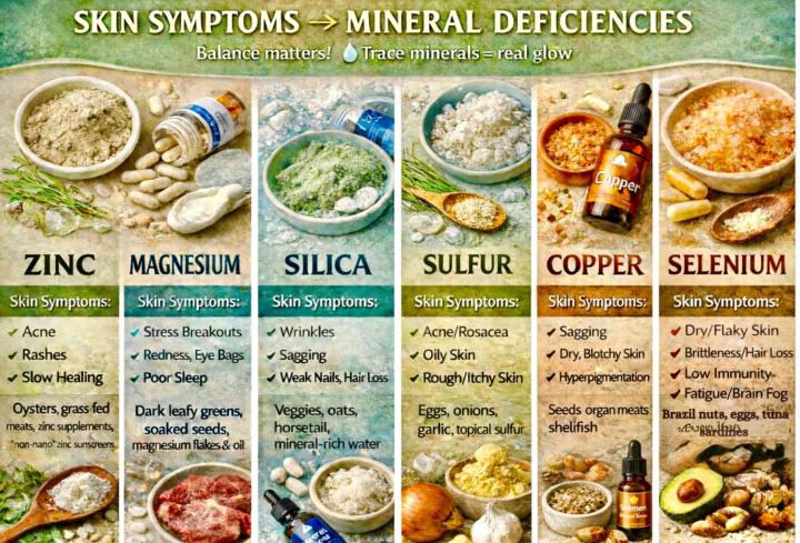 Your Skin Is Talking — These Minerals Are Missing