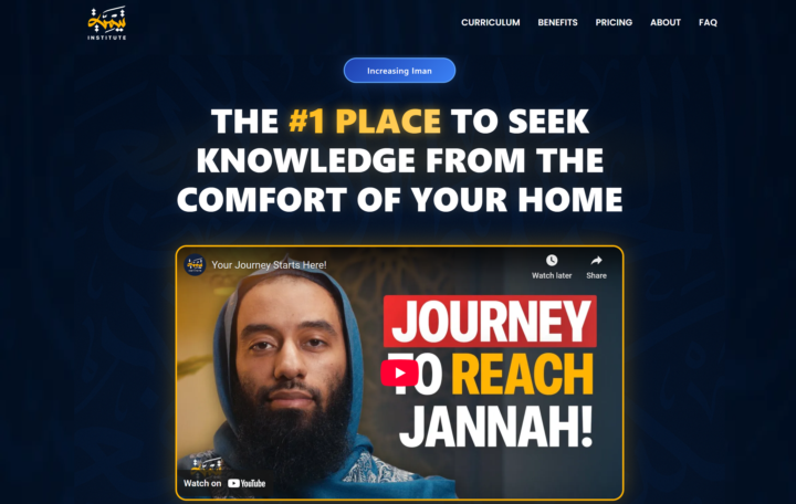 ELITE LANDING PAGE FOR ABU-TAYMIYYAS INSTITUTE