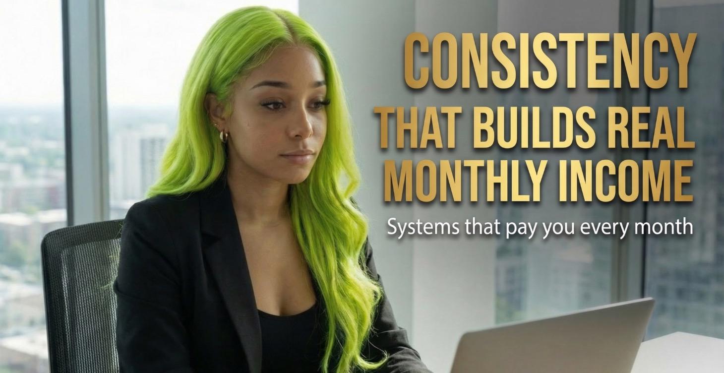 💸Consistency That Builds Real Monthly Income