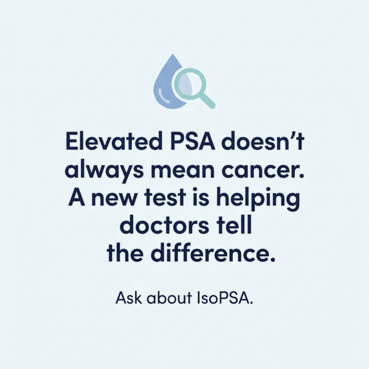 Iso PSA test - FDA approved in December 2025