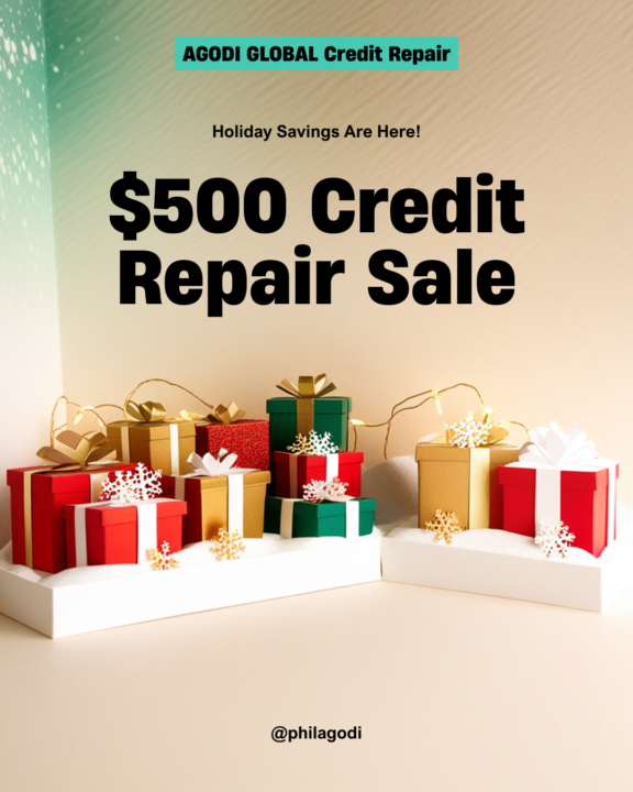 🎄 Holiday Credit Repair Special – $500 OFF (Ends Jan 1, 2026)
