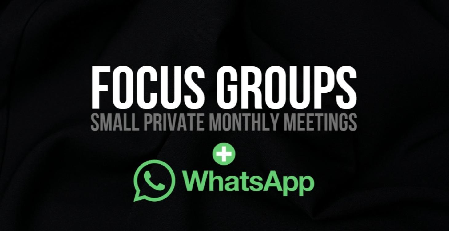 Focus Groups (Unlocked at level 2: Scout)